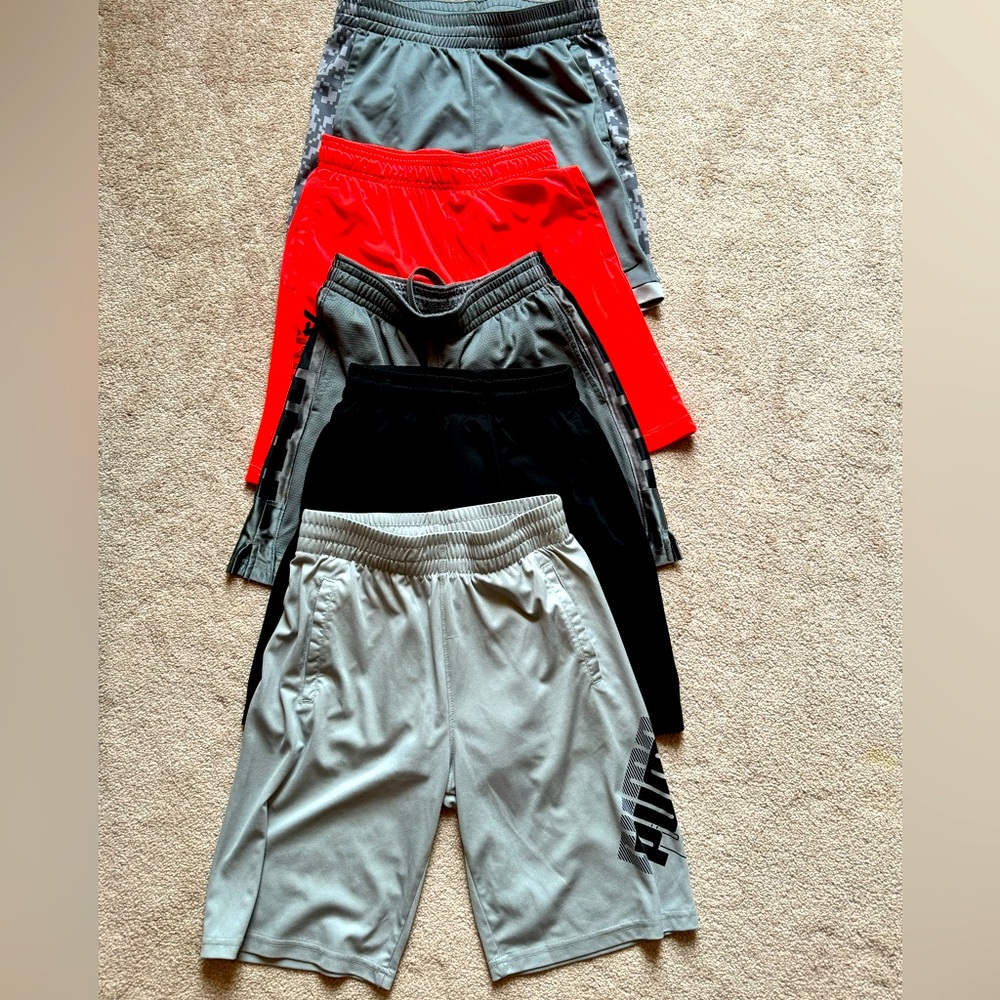 NIKE, UNDER ARMOUR, PUMA Boys Short Lot